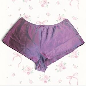 Victoria's Secret Lavender Satin Sleep Shorts/Panties
